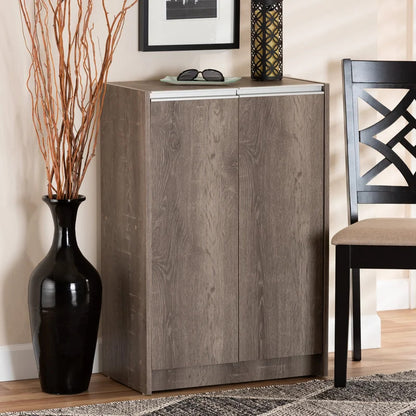 Shoe Rack: 12 Pair Shoe Storage Cabinet