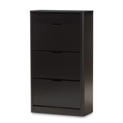 Shoe Rack: 12 Pair Shoe Storage Cabinet