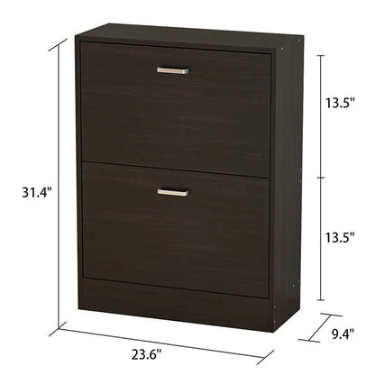 Shoe Rack: 12 Pair Shoe Storage Cabinet