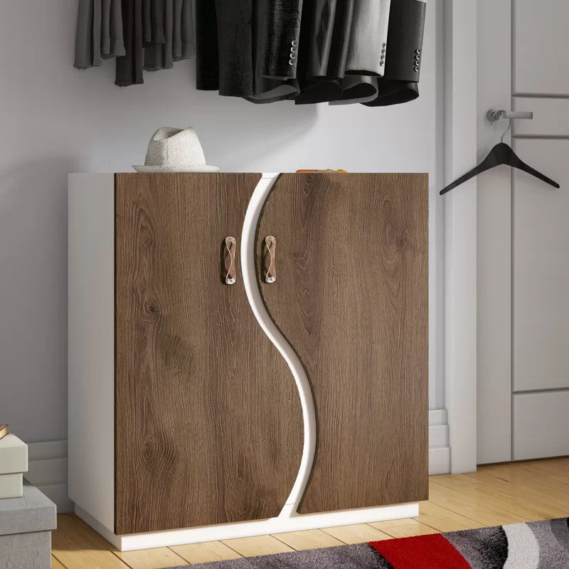 Shoe Rack: 12 Pair Shoe Storage Cabinet