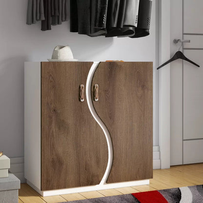 Shoe Rack: 12 Pair Shoe Storage Cabinet