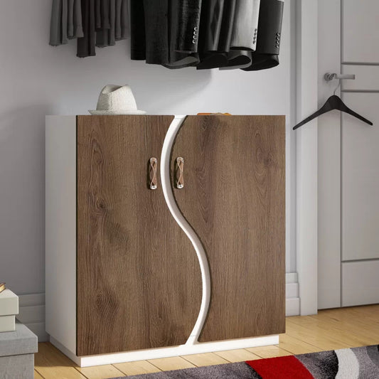 Shoe Rack: 12 Pair Shoe Storage Cabinet