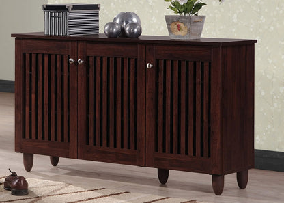 Shoe Rack: 12 Pair Shoe Storage Cabinet