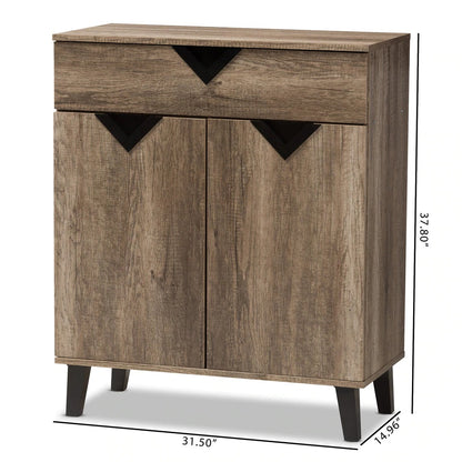 Shoe Rack 12 Pair Shoe Storage Cabinet