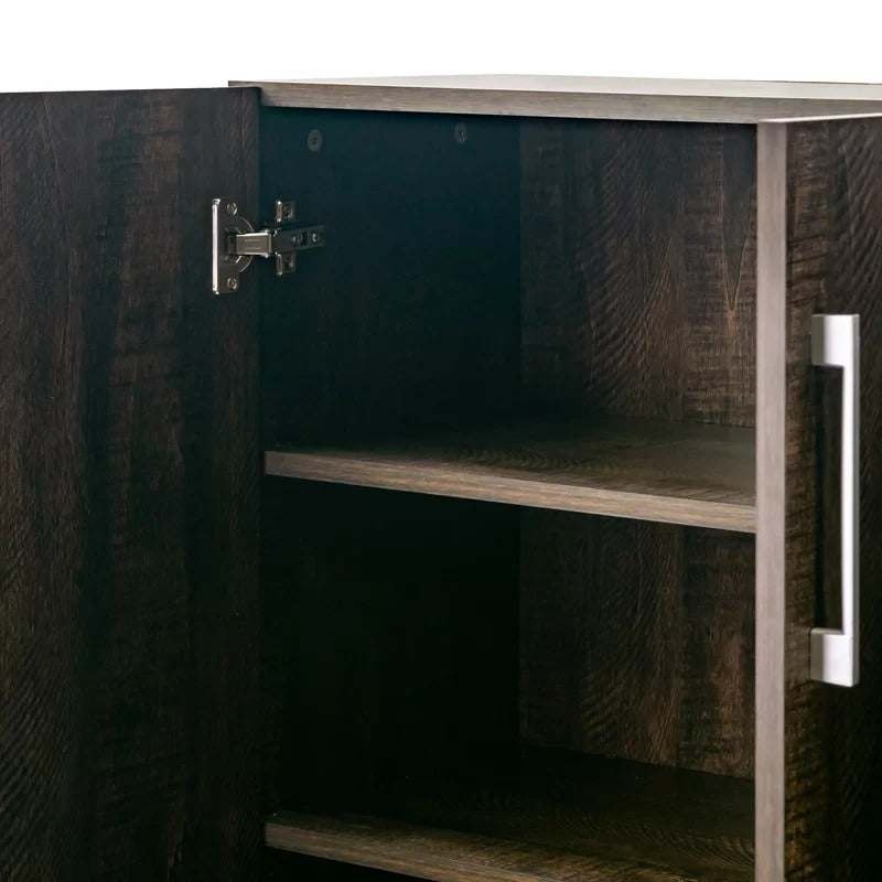 Shoe Rack: 14 Pair Shoe Storage Cabinet