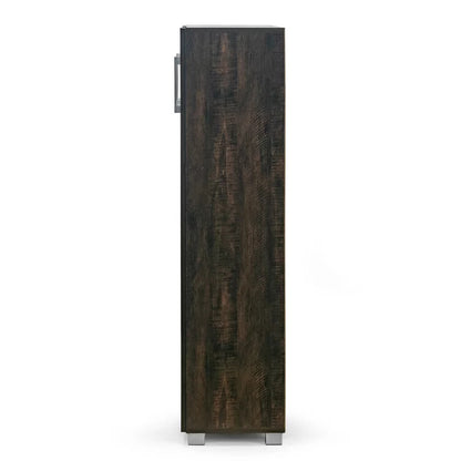 Shoe Rack: 14 Pair Shoe Storage Cabinet
