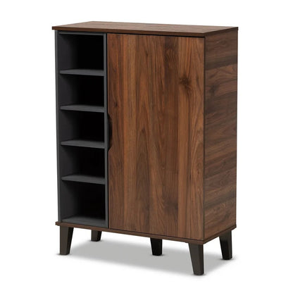 Shoe Rack: 15 Pair Shoe Storage Cabinet