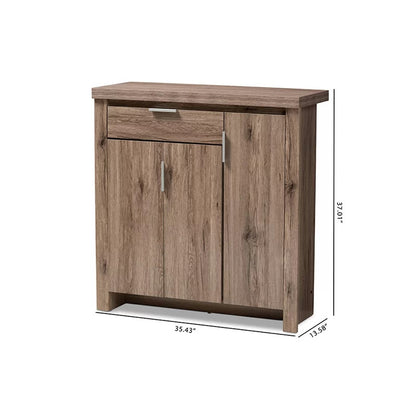 Shoe Rack: 15 Pair Shoe Storage Cabinet