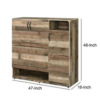 Shoe Rack 18 Pair Shoe Storage Cabinet