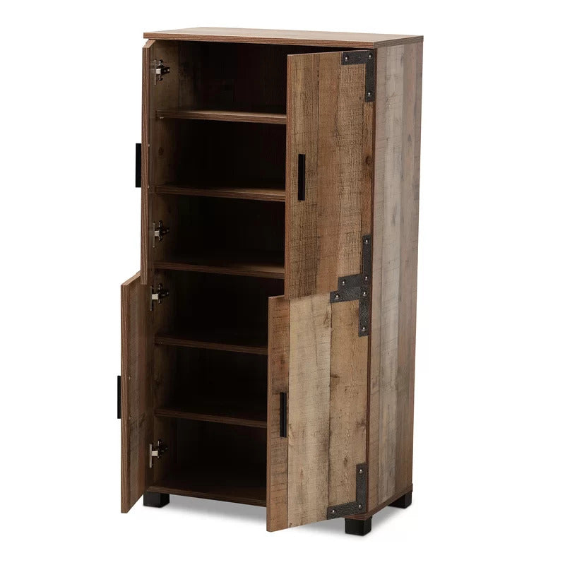 Shoe Rack: 18 Pair Shoe Storage Cabinet