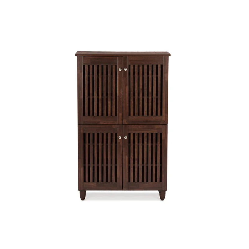 Shoe Rack: 18 Pair Shoe Storage Cabinet