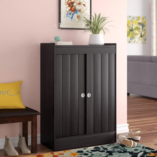 Shoe Rack: 18 Pair Shoe Storage Cabinet