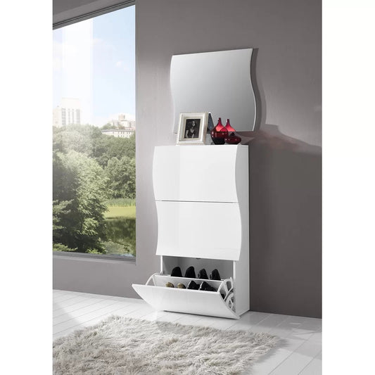 Shoe Rack: 18 Pair Shoe Storage Cabinet