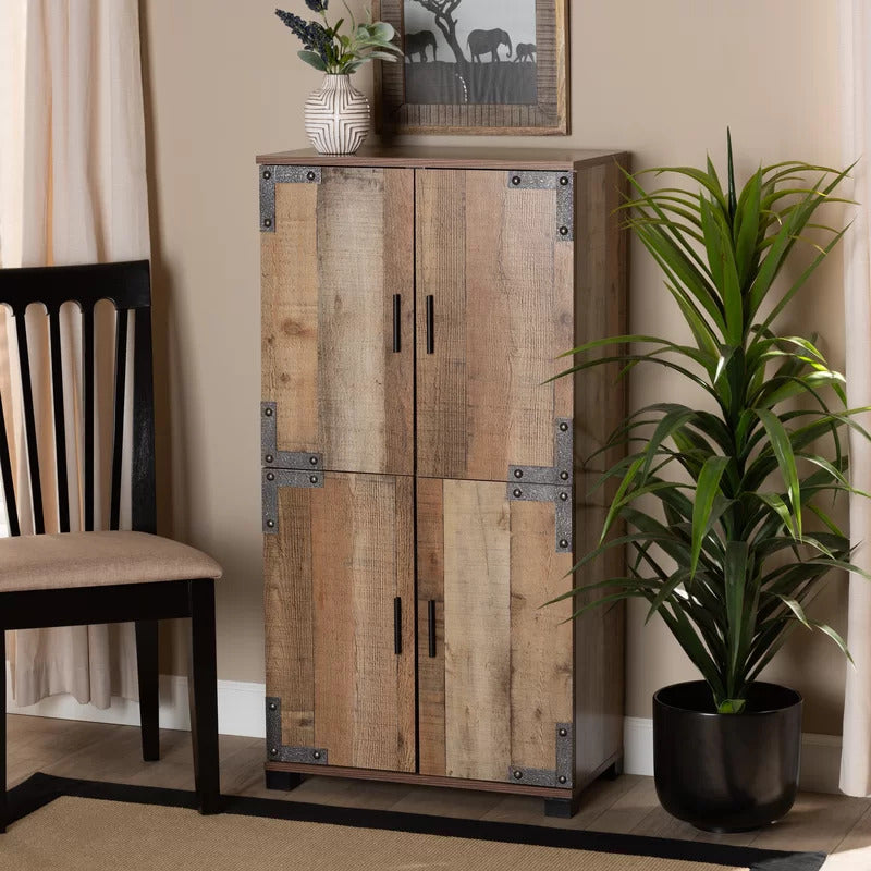 Shoe Rack: 18 Pair Shoe Storage Cabinet