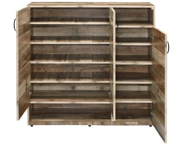 Shoe Rack: 18 Pair Shoe Storage Cabinet