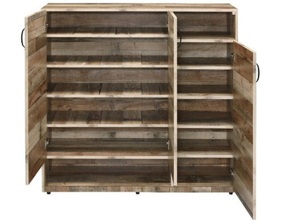 Shoe Rack: 18 Pair Shoe Storage Cabinet