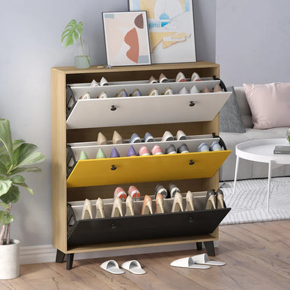 Shoe Rack: 20 Pair Shoe Storage Cabinet