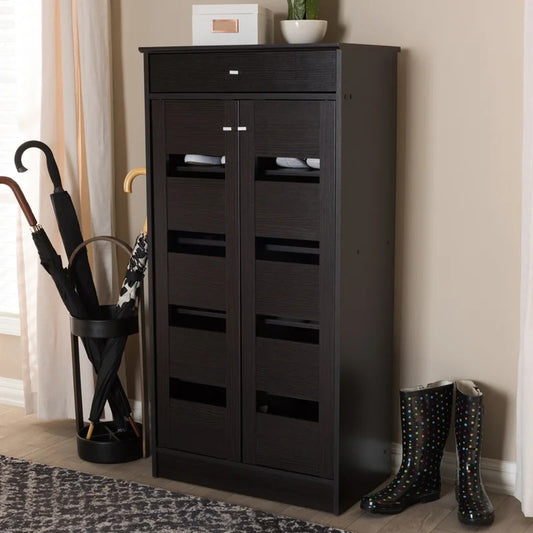 Shoe Rack: 20 Pair Shoe Storage Cabinet