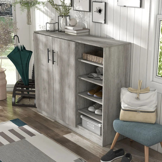 Shoe Rack: 20 Pair Shoe Storage Cabinet