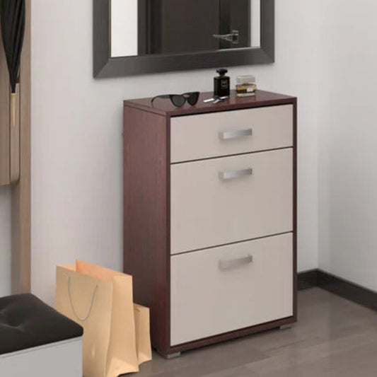 Shoe Rack 21 Pair Shoe Storage Cabinet