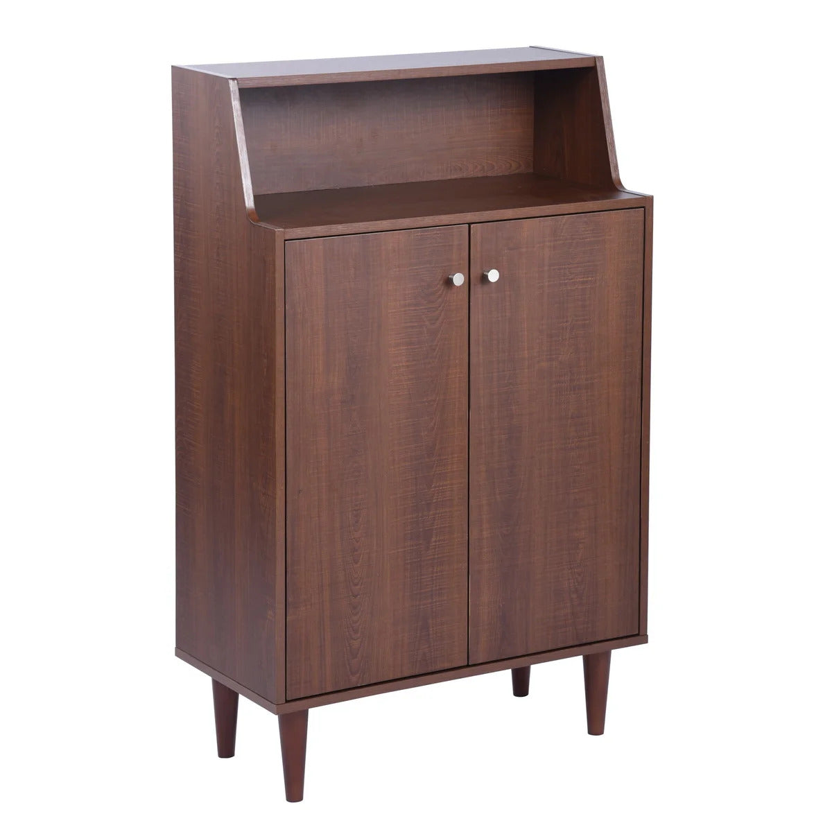 Shoe Rack: 8 Pair Shoe Storage Cabinet