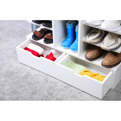 Shoe Rack: Multi-Storey Shoe Rack Organizer With Drawer