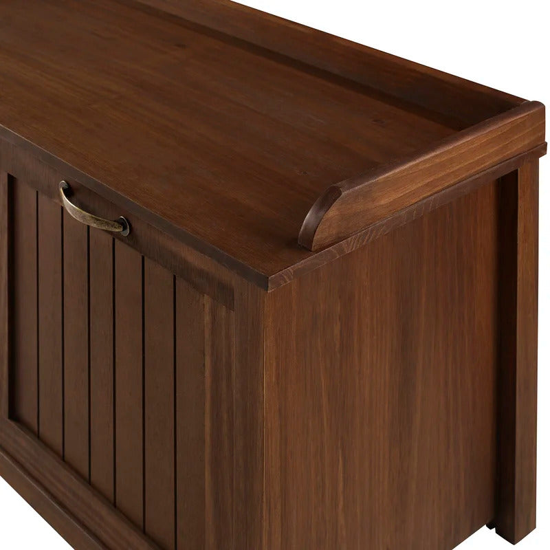 Shoe Rack: Tray Top Grooved Drop Down 10 Pair Shoe Storage Cabinet