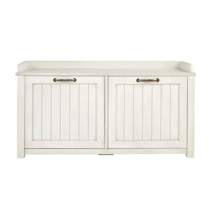 Shoe Rack: Tray Top Grooved Drop Down 10 Pair Shoe Storage Cabinet