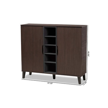Shoe Rack: Wooden Shoe Storage Cabinet