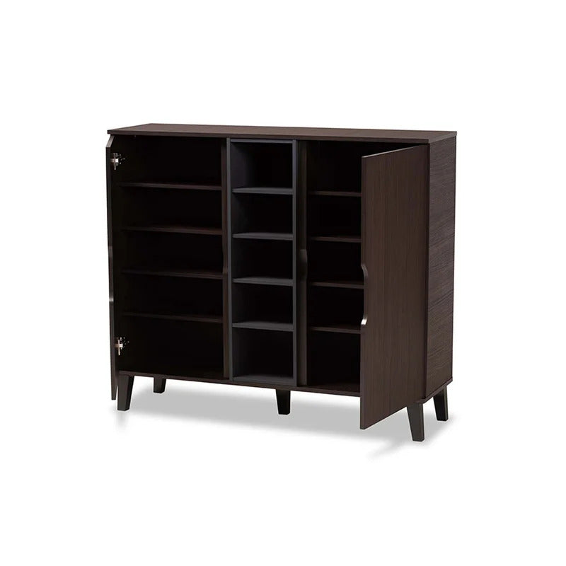 Shoe Rack: Wooden Shoe Storage Cabinet