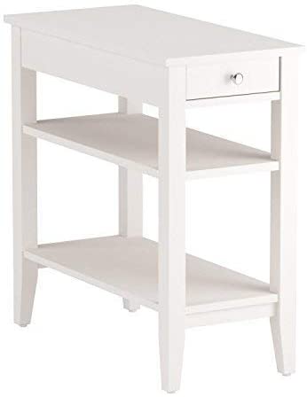 Side Tables : American Heritage Three Tier End Table with Drawer