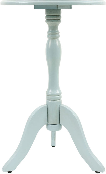 Side Tables: Antique Pedestal Accent Table
