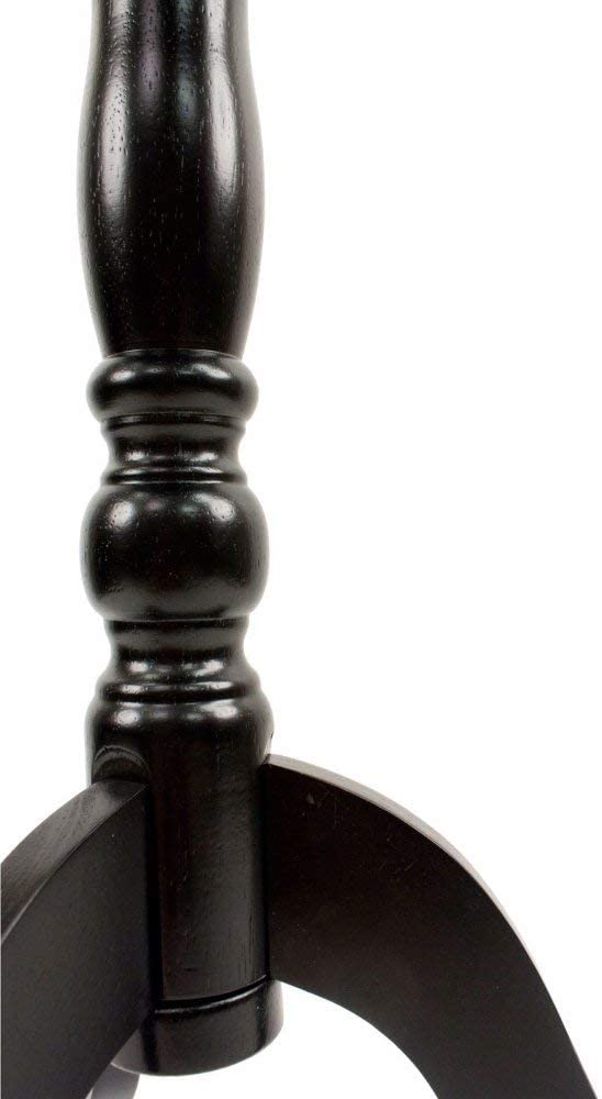 Side Tables: Antique Pedestal Accent Table