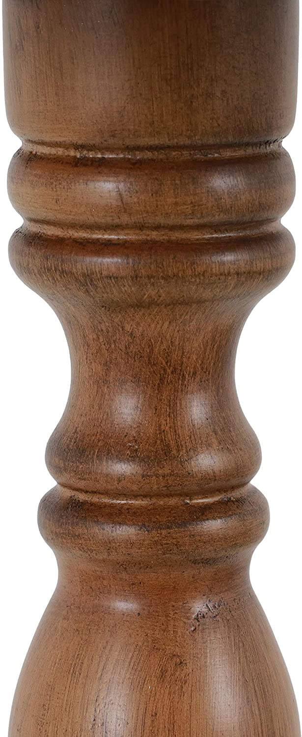 Side Tables: Antique Pedestal Accent Table