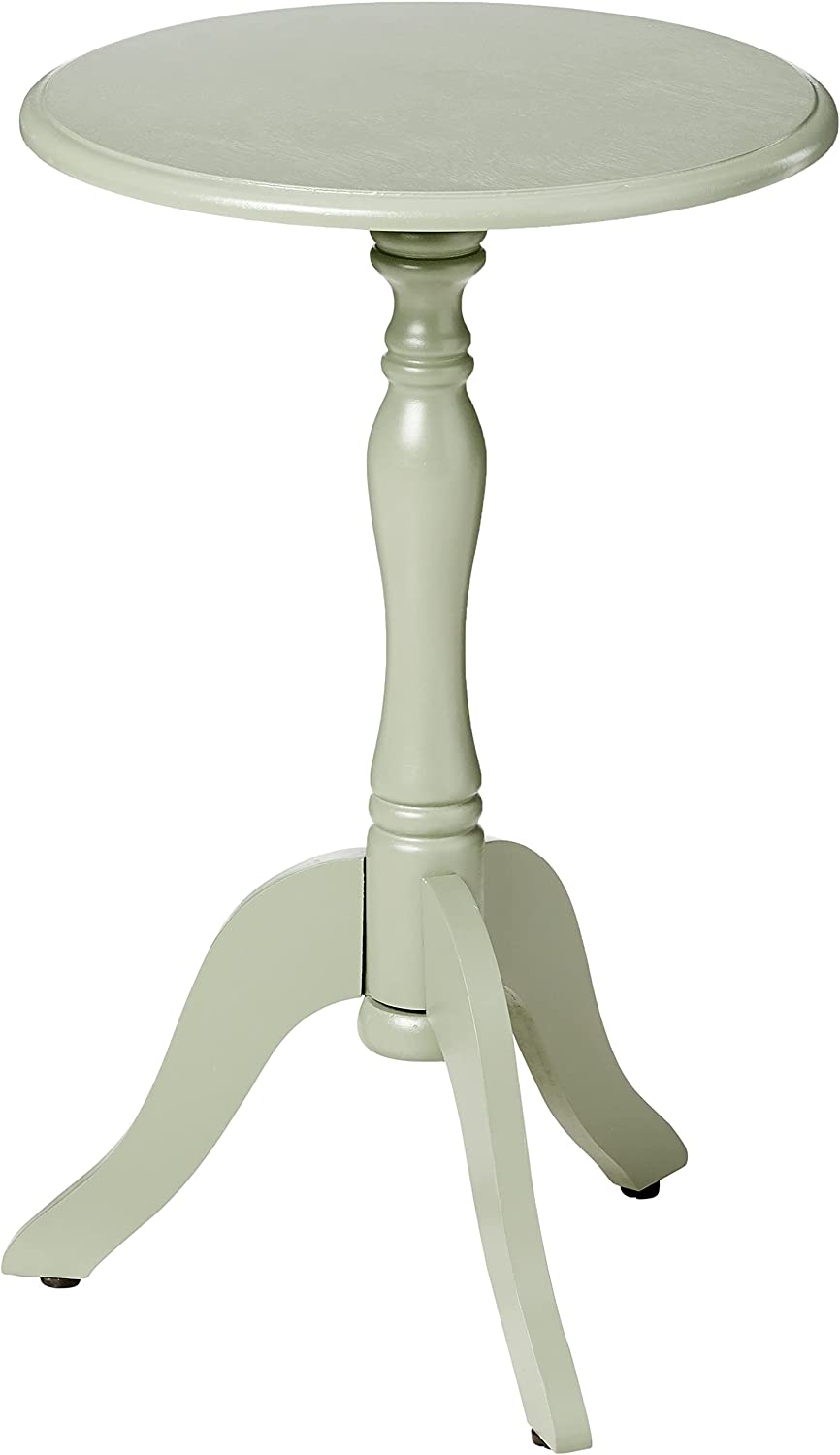 Side Tables: Antique Pedestal Accent Table