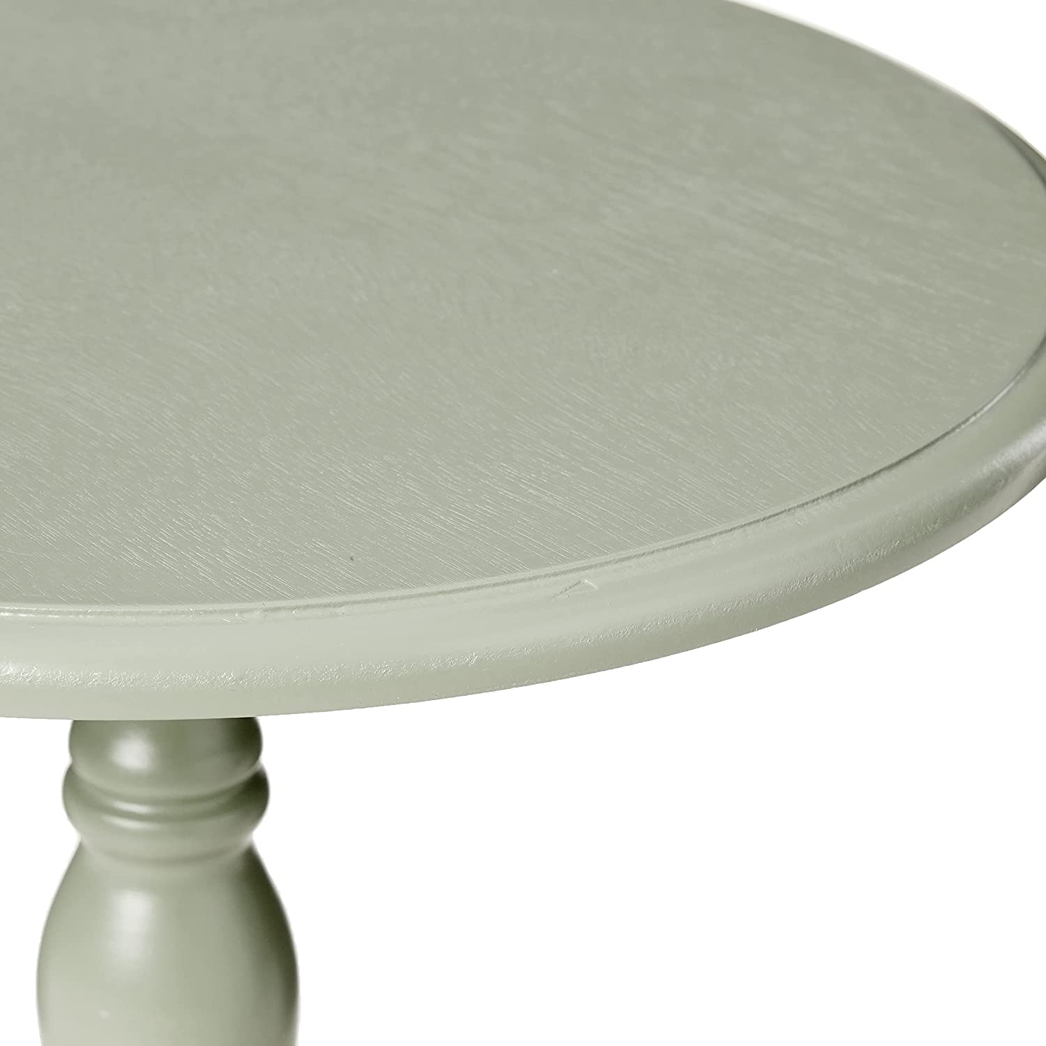 Side Tables: Antique Pedestal Accent Table