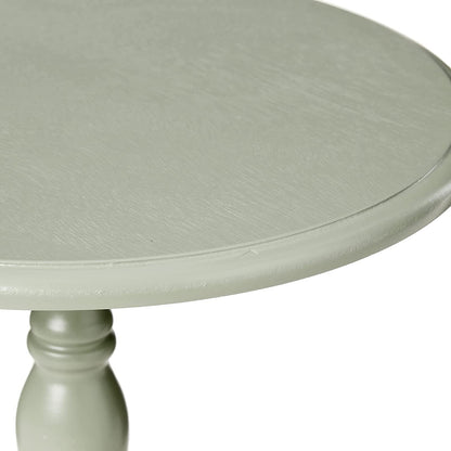 Side Tables: Antique Pedestal Accent Table