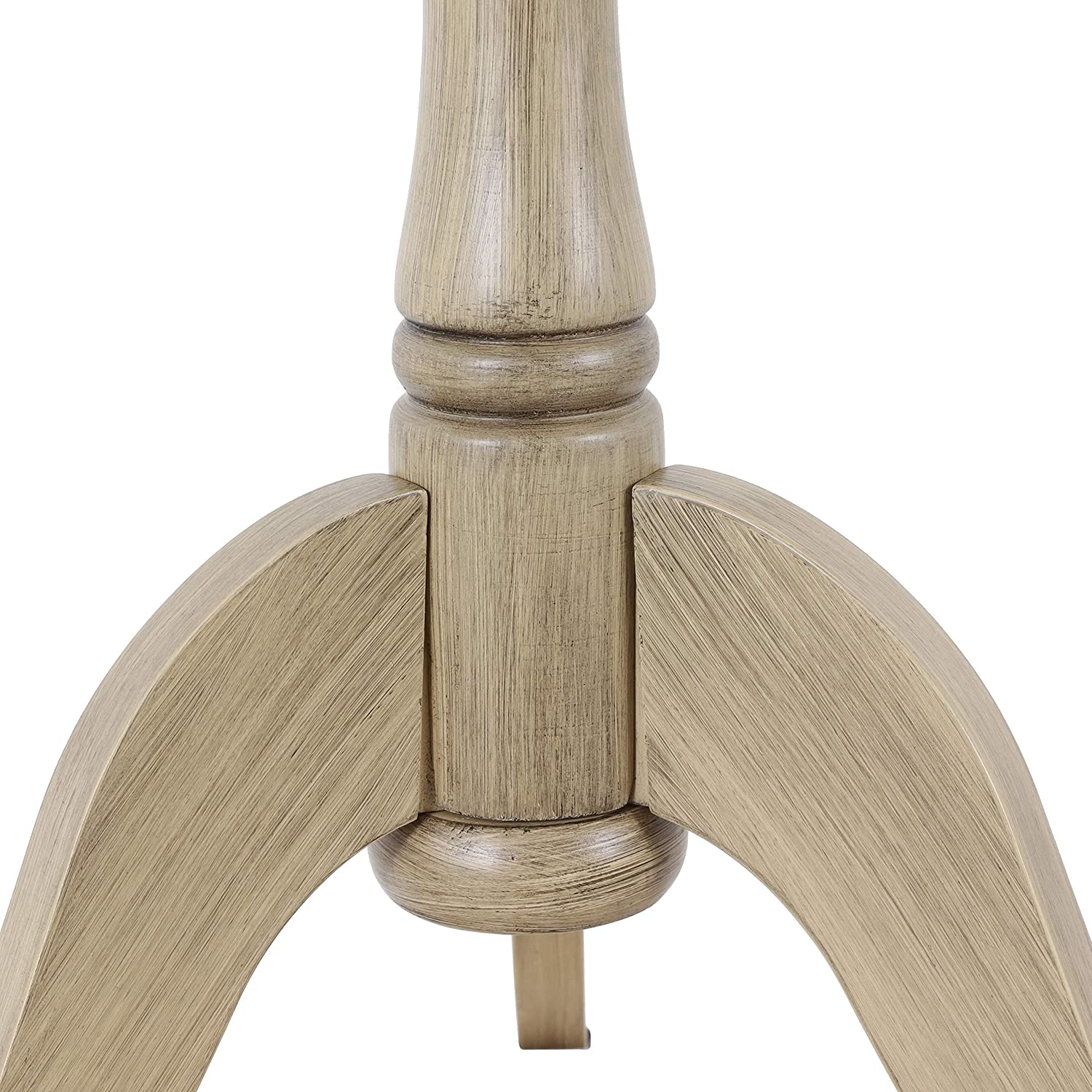 Side Tables: Antique Pedestal Accent Table