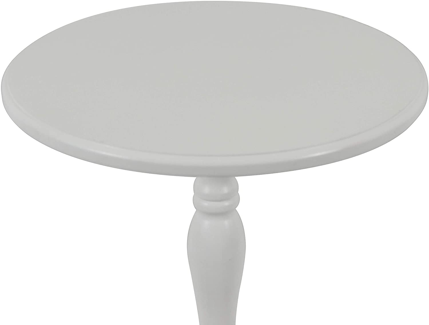Side Tables: Antique Pedestal Accent Table