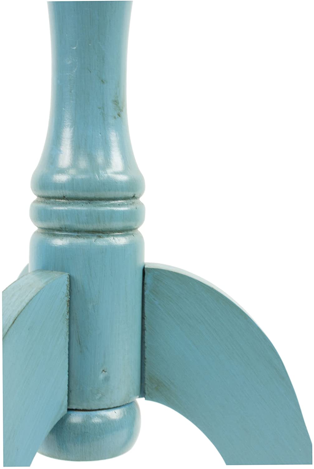 Side Tables: Antique Pedestal Accent Table