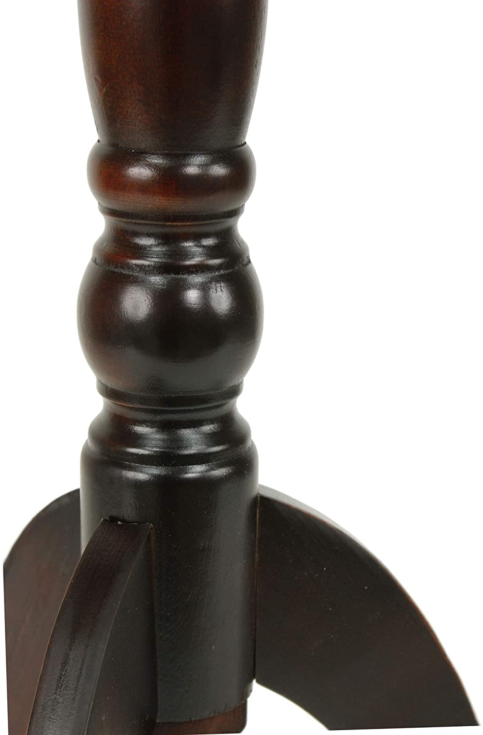 Side Tables: Antique Pedestal Accent Table