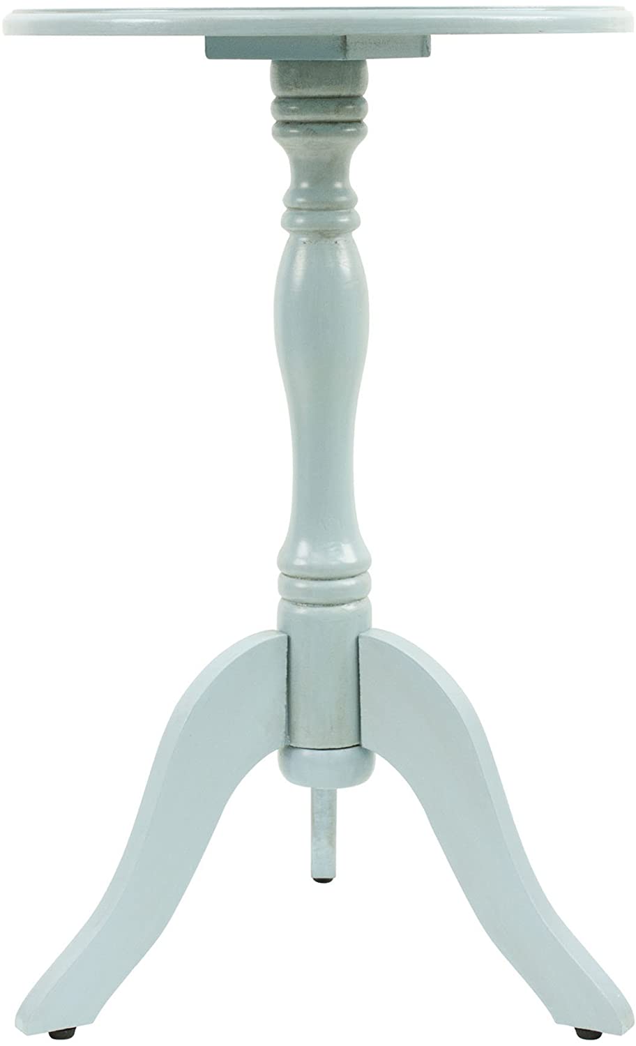 Side Tables: Antique Pedestal Accent Table