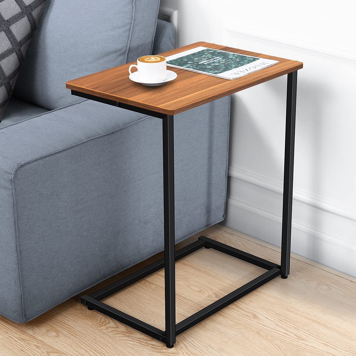  Side Tables: C Table for Small Spaces TV Tray ,Laptop Table