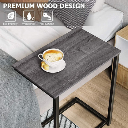  Side Tables: C Table for Small Spaces TV Tray ,Laptop Table