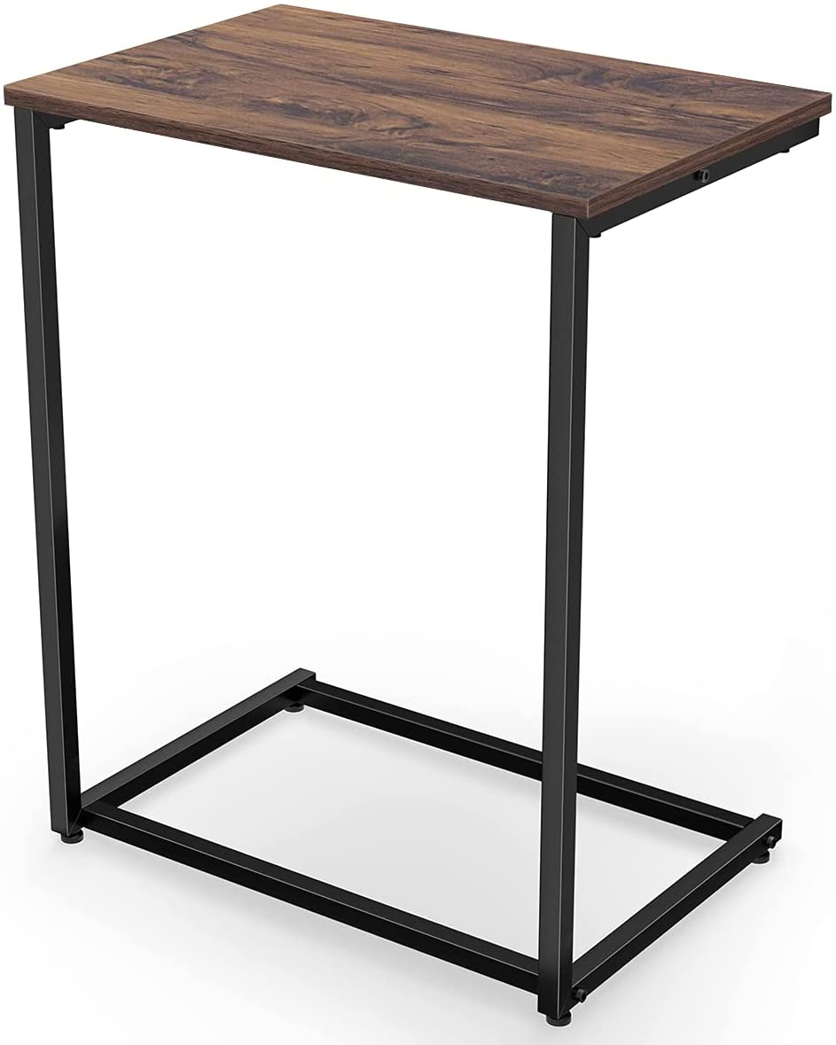  Side Tables: C Table for Small Spaces TV Tray ,Laptop Table