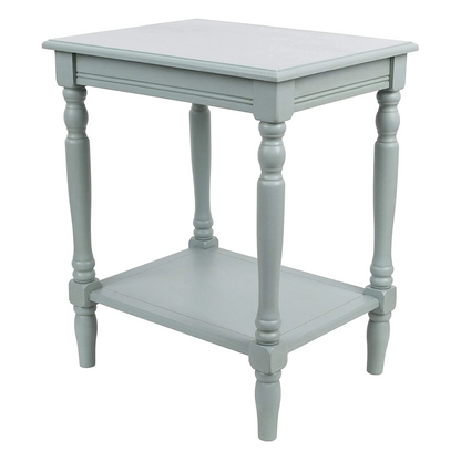 Side Tables Fits most Casual Decor, Antique Arctic Blue