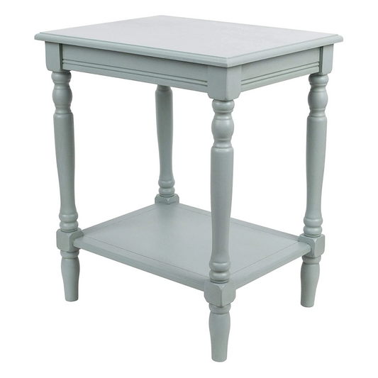 Side Tables Fits most Casual Decor, Antique Arctic Blue