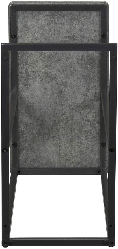 Side Tables : Snack Side Table, C Shaped End Table for Sofa Couch and Bed