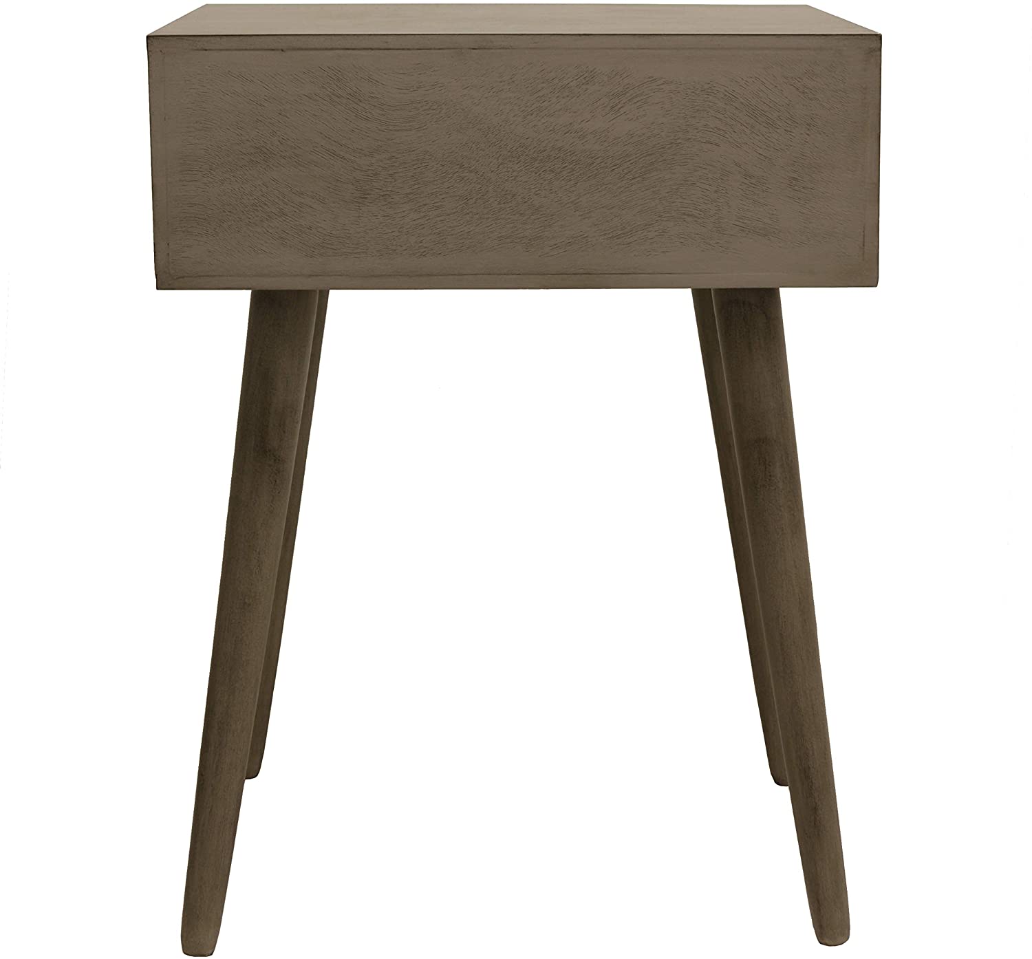 Side Tables: Wood One Drawer Side Table