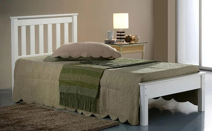 Single Bed: Wooden Single Bed